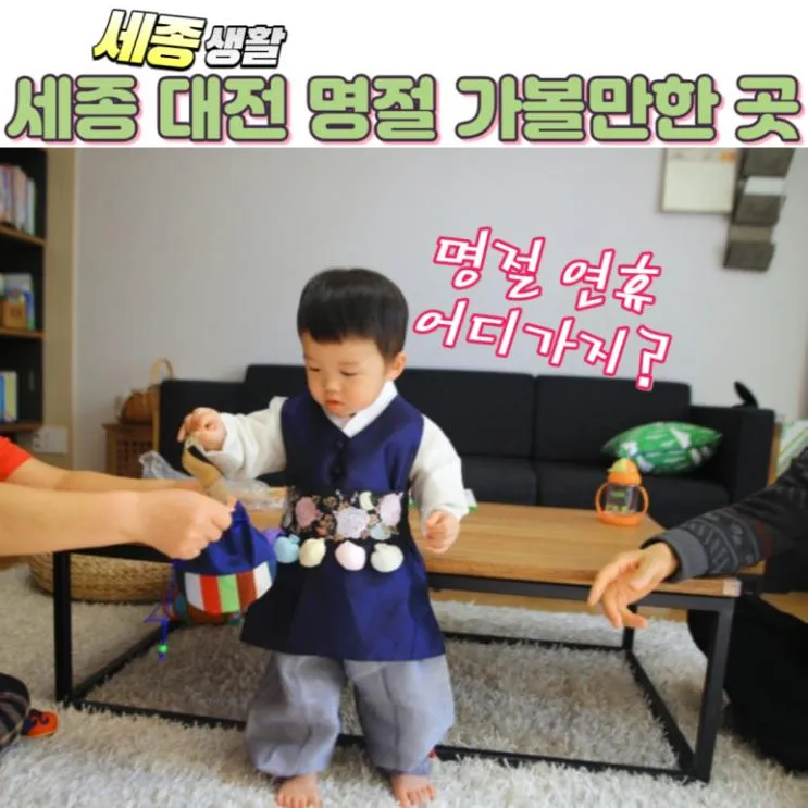 세종시 설날 연휴 가볼만한 곳 추천 ! (선물주는 곳까지 깨알 tip)