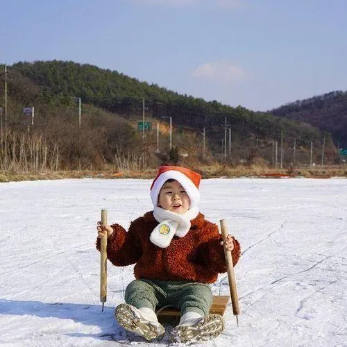겨울 아이와 가볼만한곳 경기도 김포 닐라이 얼음썰매장 있는...