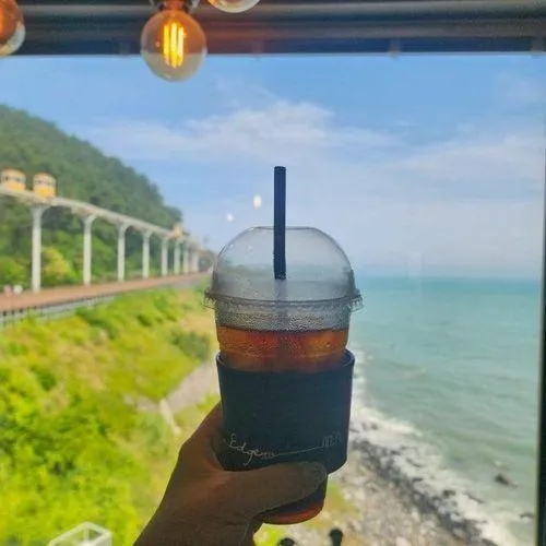 해운대 카페 추천 오션뷰가 절경이었던 엣지993