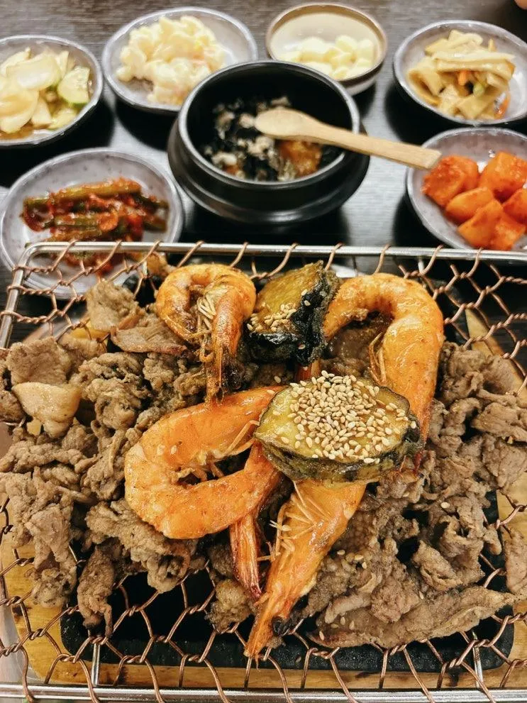 용인쌈밥 에버랜드맛집 아이와 가기좋은 강경불고기 에버랜드점