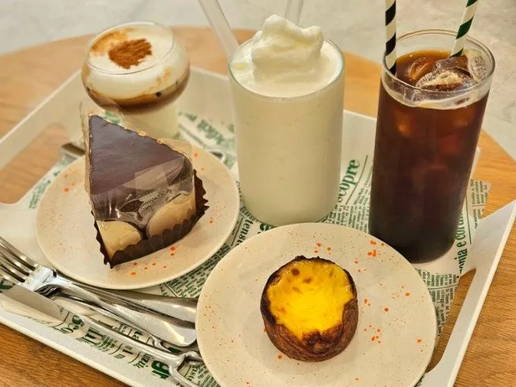 메종B 커피&베이커리 진주 판문동 감성카페에서 즐기는...