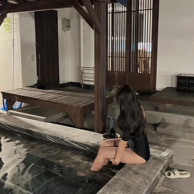 경주 한옥 펜션 화천월지 할머니도 만족하신 야외 자쿠지 독채...