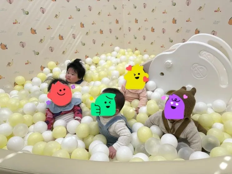 수원 아기랑 베이비카페 허니버디 방문 후기 @6개월 아기...