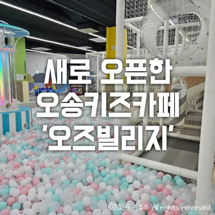새로 오픈한 오송키즈카페 추천 '오즈빌리지' 내돈내산 솔직후기