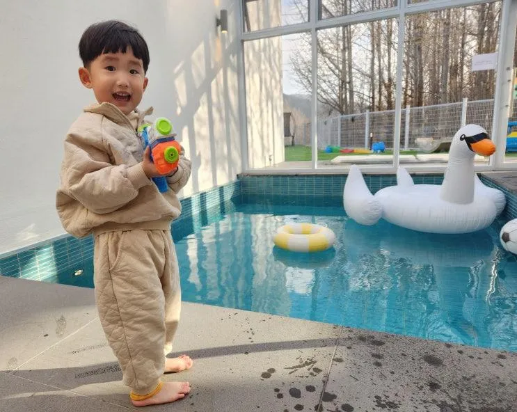 여수 키키디디 키즈풀빌라 단층 독채