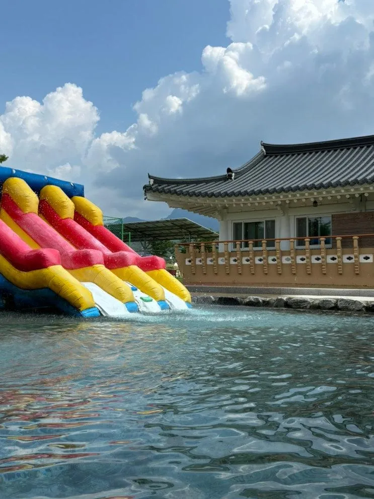 가성비 좋은 숙박 평상대여 “섶마리농촌체험휴양마을”