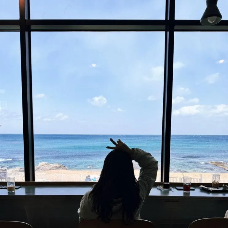 속초 장사항 오션뷰카페 카페람 내돈내산 후기
