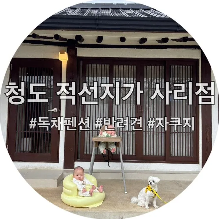 [청도 적선지가 사리점] 쌍둥이와 강아지와 함께한, 우리...