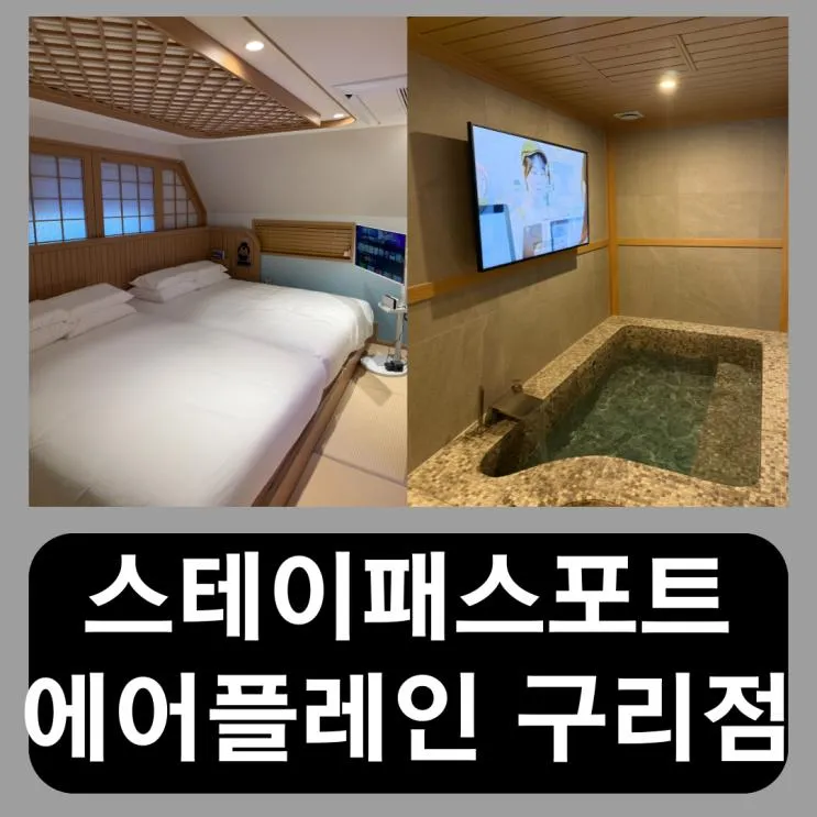 경기도 구리 온천 스파 료칸 스테이패스포트에어플레인 구리점...