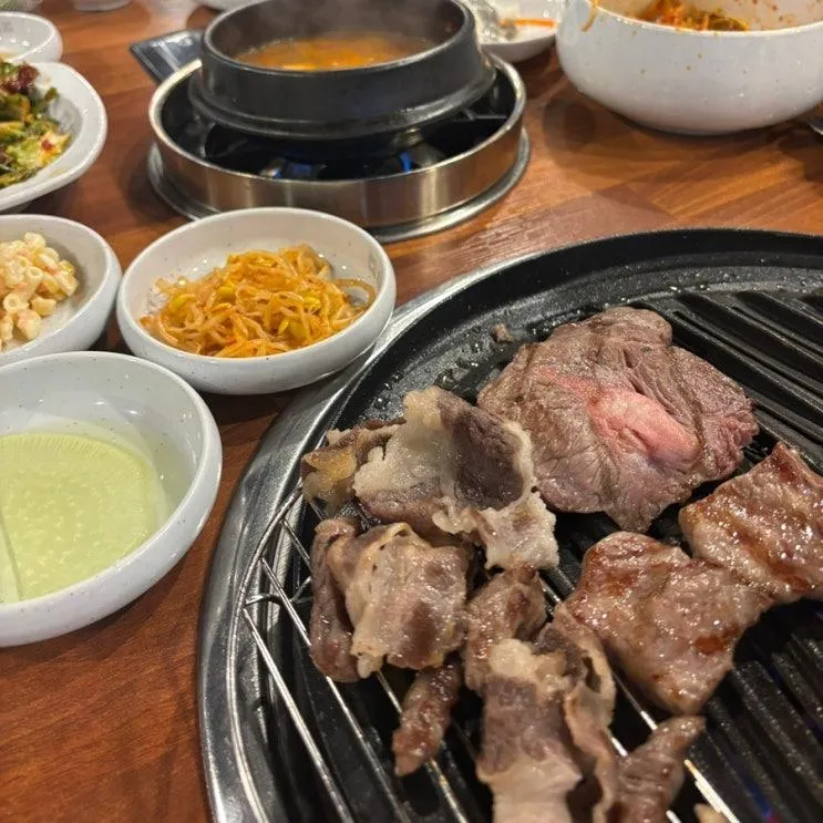 남양주 별내맛집, 놀이방과 룸이 있는 한마음정육식당