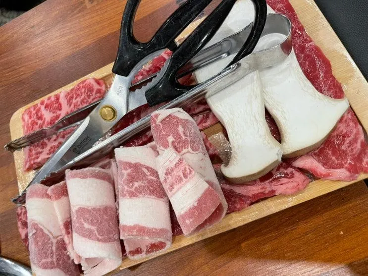 대전 동구 한마음정육식당 효동점 놀이터식당 주차가능 고기집 ~