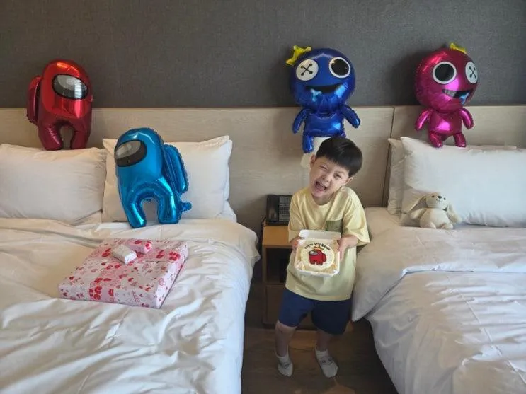 🎂 다온이 6살 생일, 강릉 세인트존스호텔에서 특별한 하루