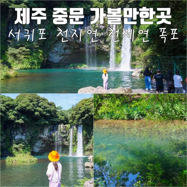 제주 중문 서귀포 가볼만한곳 천제연폭포