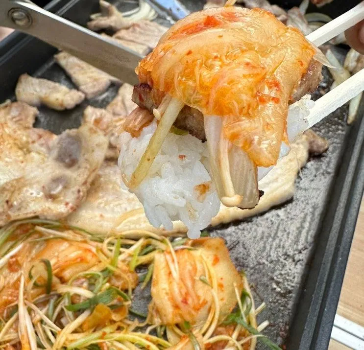 청주근교 옥화9경 천경대에서 집콕하는 아이들과 고기구워먹기