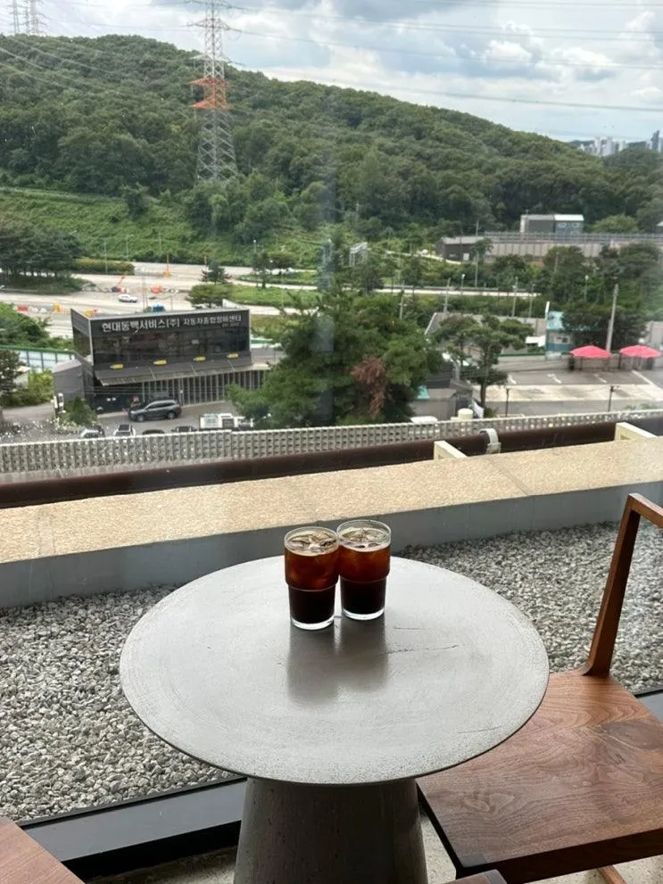 용인 동백 카페 카페디 THEE 잔디 디저트 맛집 추천