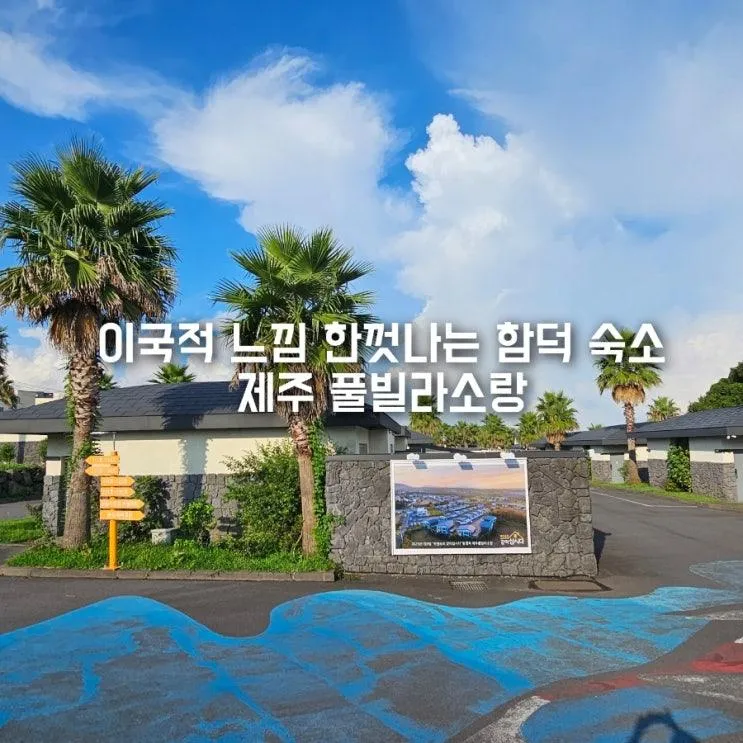 제주 풀빌라 소랑 내돈내산 온수풀 있는 가족 독채... 