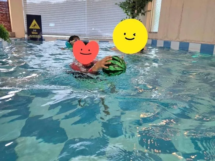충주 온수수영장 펜션 추천 미소진풀빌라 102호 후기