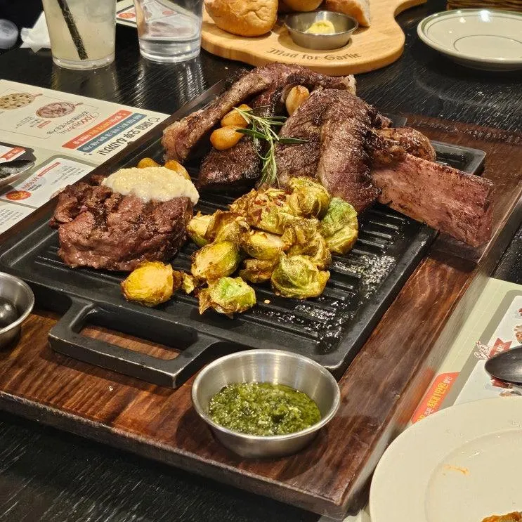 동탄맛집 매드포갈릭 타임테라스동탄점, 스테이크립... 