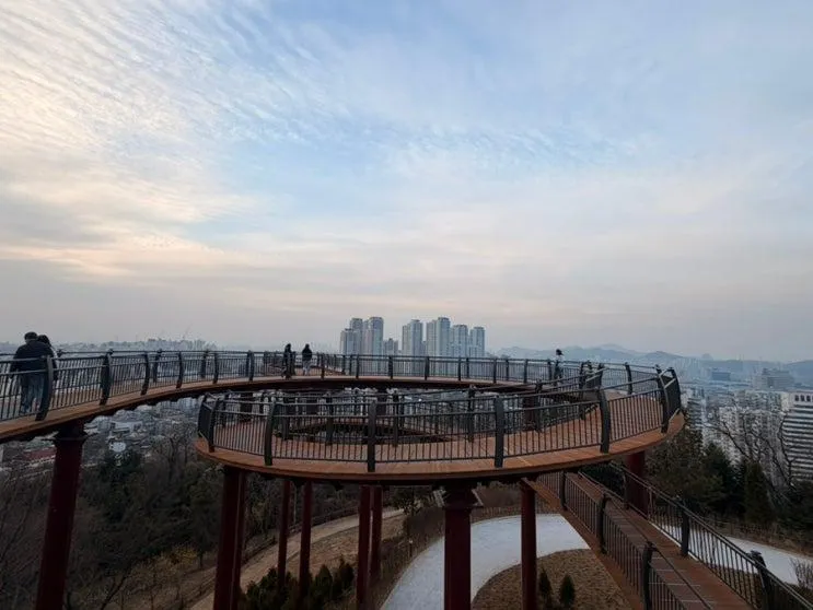 인천 수봉공원 스카이워크 걷는데 다리가 후덜덜 심장 쫄깃한... 