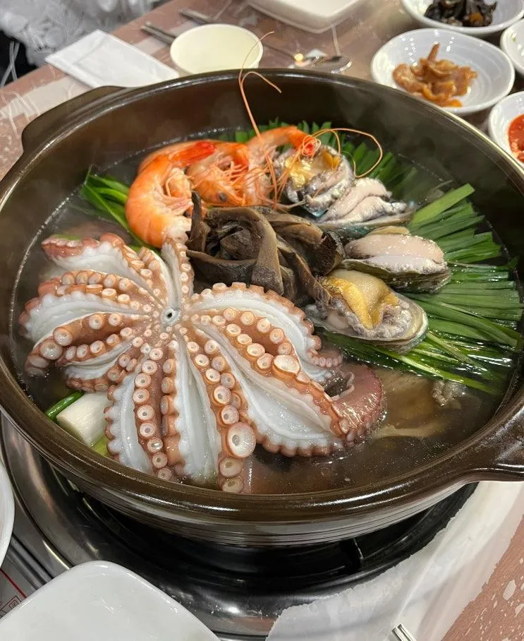 용인 부모님 식사 보양식 능이삼백집 황제해신탕