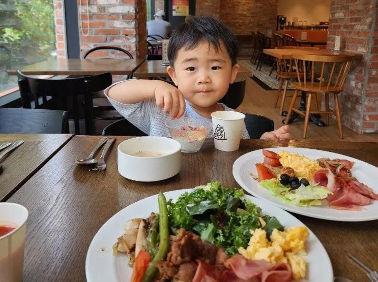 아이랑 1박2일 대전여행 숙소 추천, 호텔디에디션 객실 조식 후기