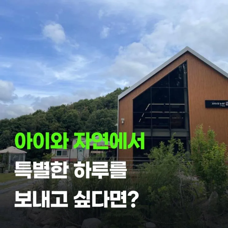 아이와 자연에서 추억 쌓기 좋은 김천 여행코스 김천숲체험