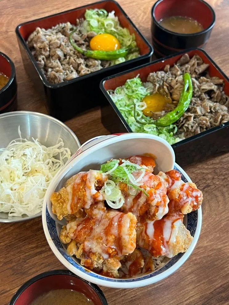 상일동 점심 맛집 극강식 고덕상일점 숯불규동 가라아게동 후기