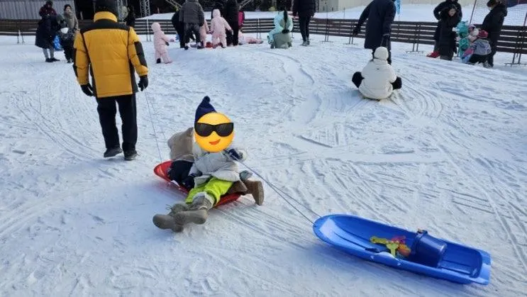 곤지암리조트 아이와 겨울여행｜눈썰매·스키강습 비용·3대 가족여행 후기 ⛷️