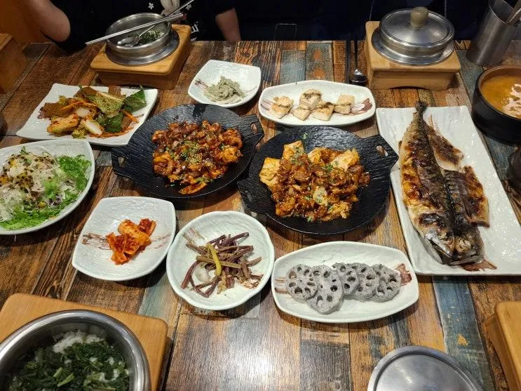 아기랑 함께 가기 좋은 식당 - 부천 아리아리정선 상동점 방문후기