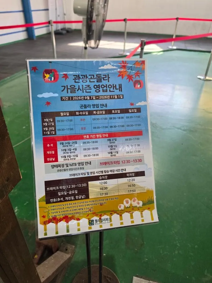 강원도 횡성 웰리힐리파크 관광 곤돌라 후기, 천국의 계단과 양떼목장까지 아이와 가을여행