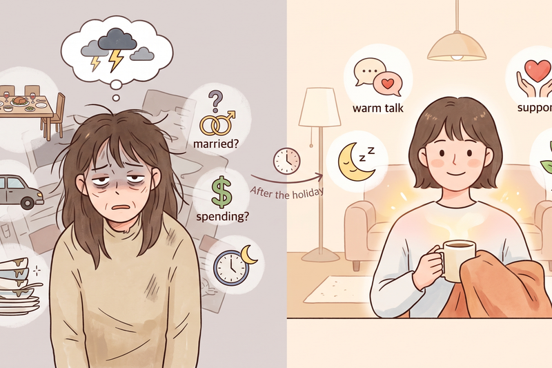 명절 끝났는데 더 피곤하다면? 명절증후군 대처법 총정리!