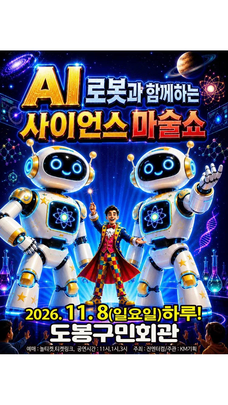 <뮤지컬> 사이언스마술쇼 - 도봉 (26/11/08)
