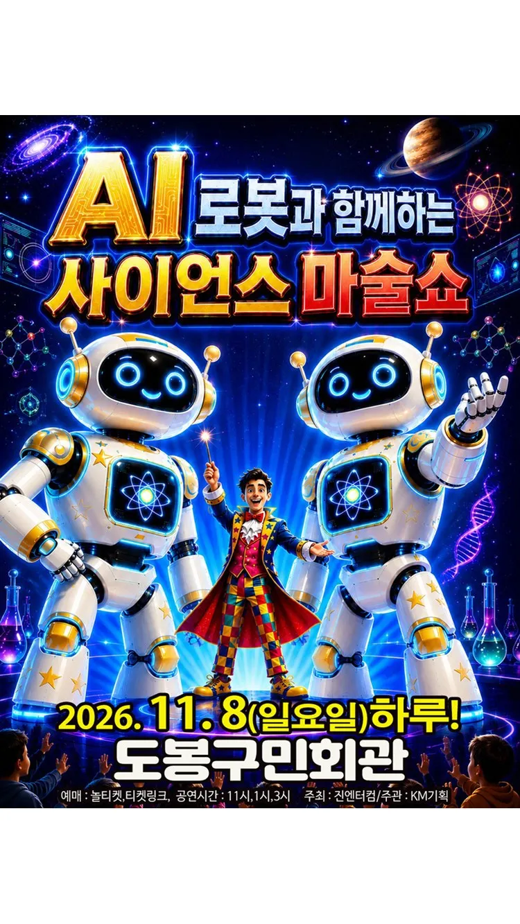 <뮤지컬> 사이언스마술쇼 - 도봉 (26/11/08)
