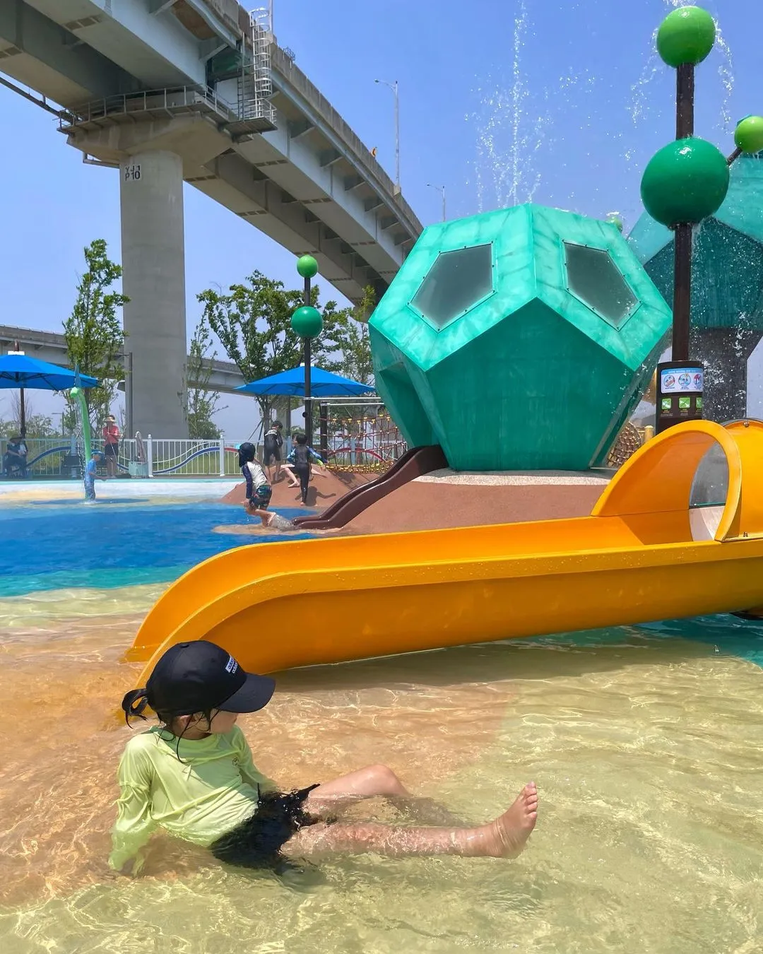 松島ランドマークシティ1号近隣公園ウォータープレイ場 写真 7