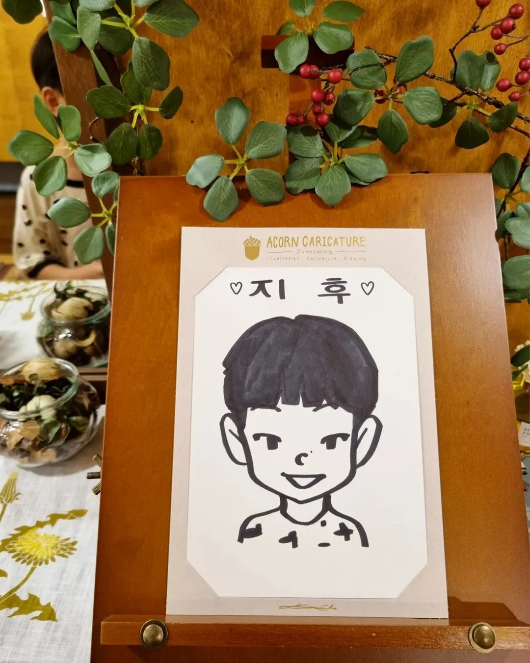 도토리캐리커쳐 속초점