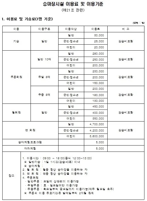 상주국제승마장 사진 10