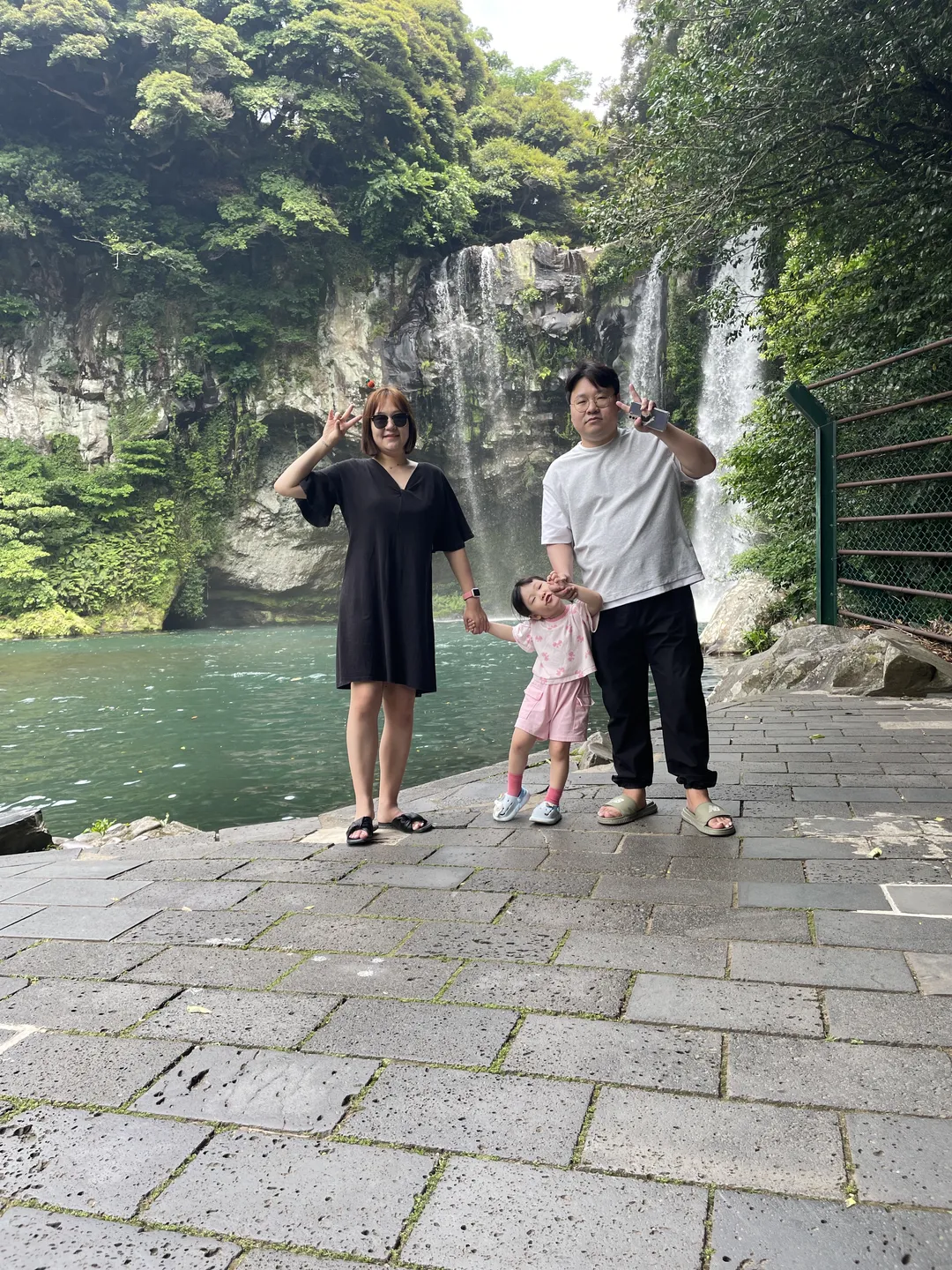 천지연폭포