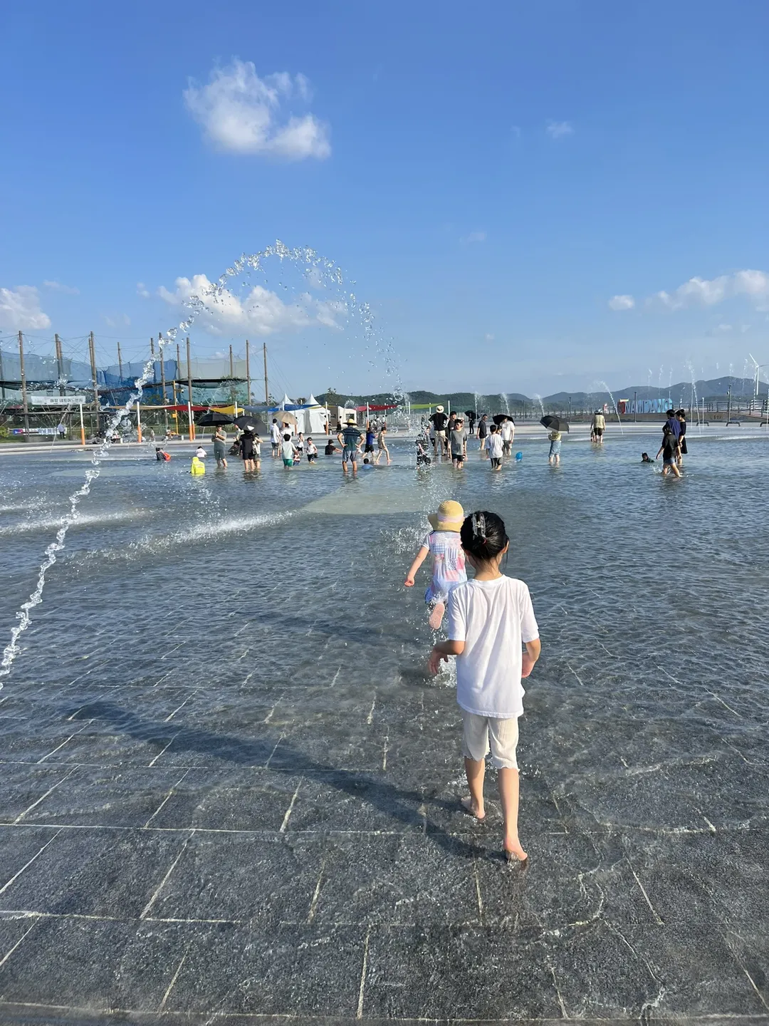 남당항 해양분수공원