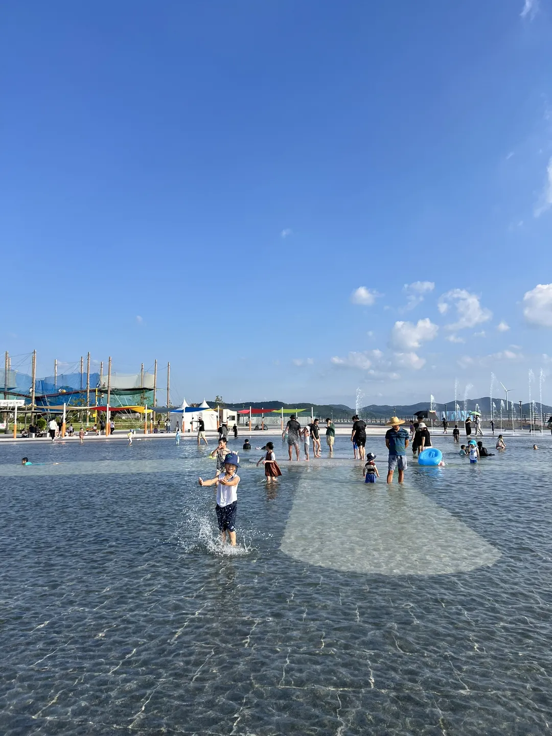남당항 해양분수공원