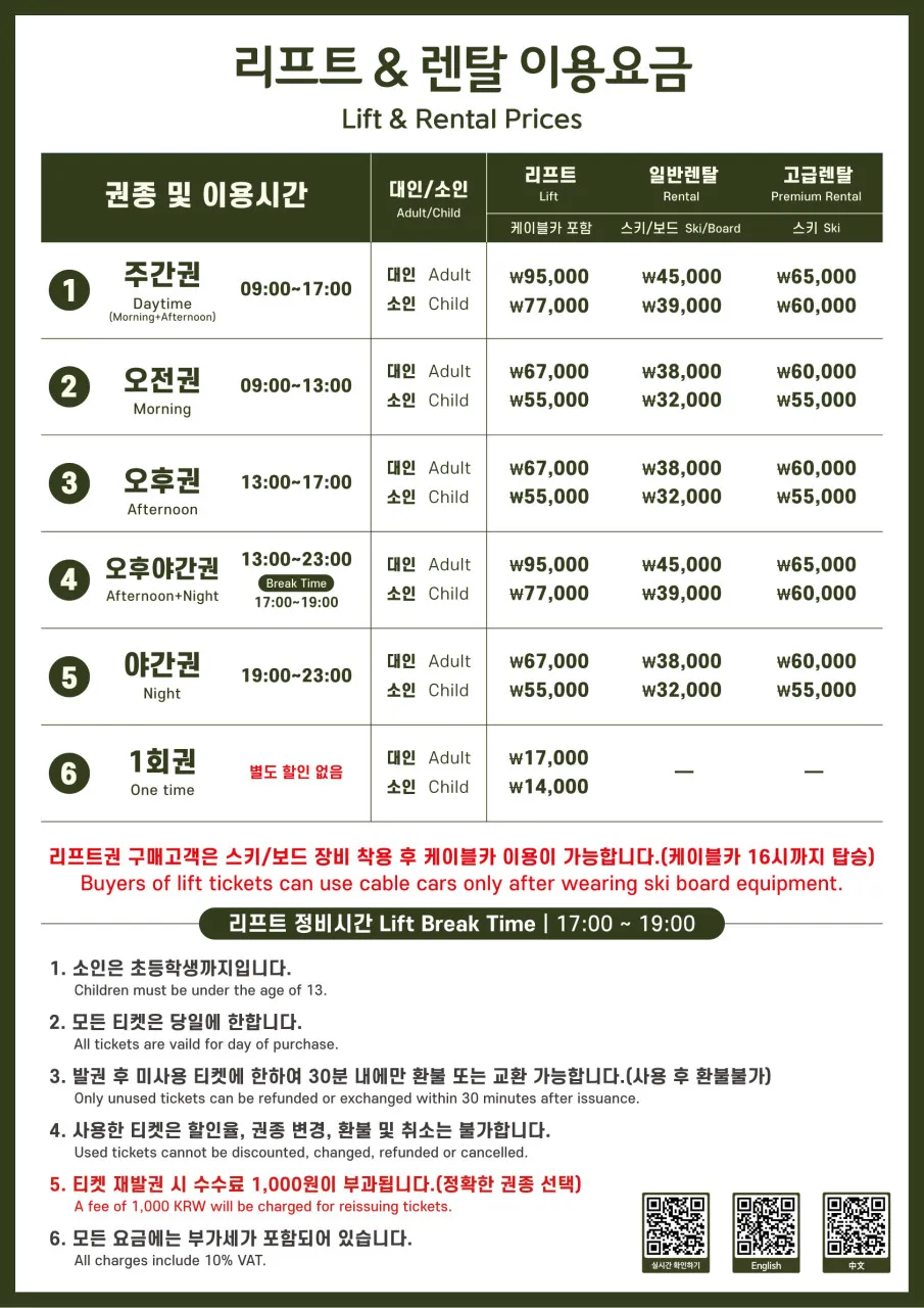 용평리조트 스키장 사진 9