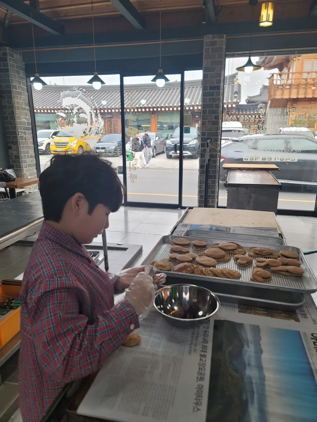 신라명가 경주빵 찰보리빵 황리단길점