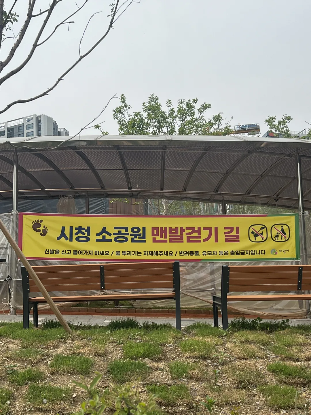 의왕시청공원황톳길 사진 22