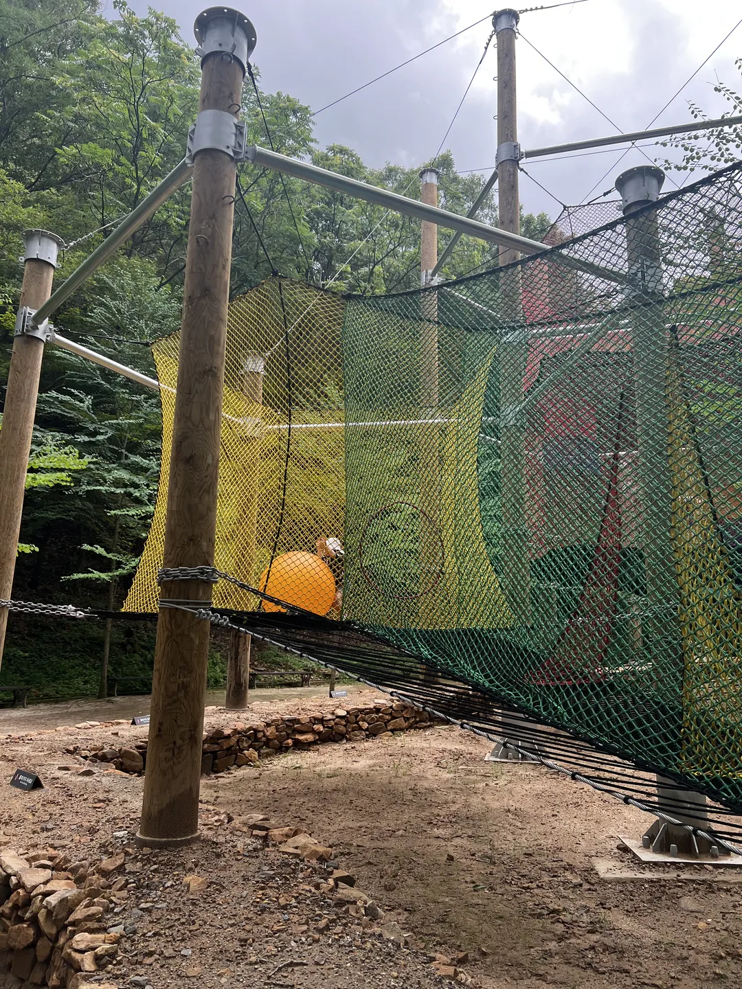상소동 산림욕장 네트어드벤처 사진 8