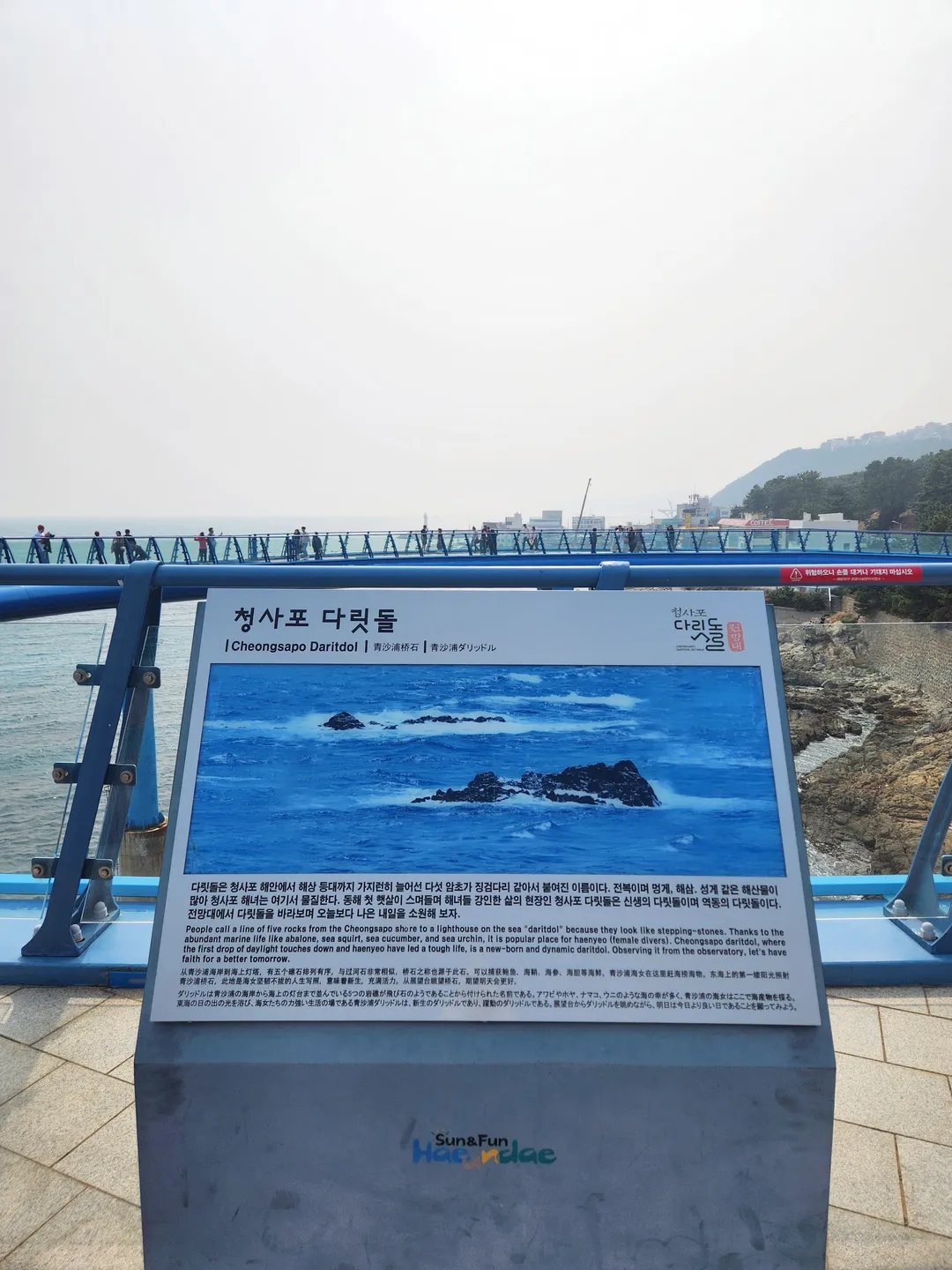 청사포다릿돌전망대 사진 7