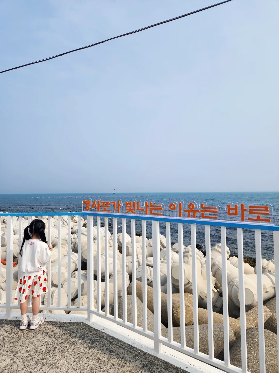 청사포어항 동방파제등대 사진 7