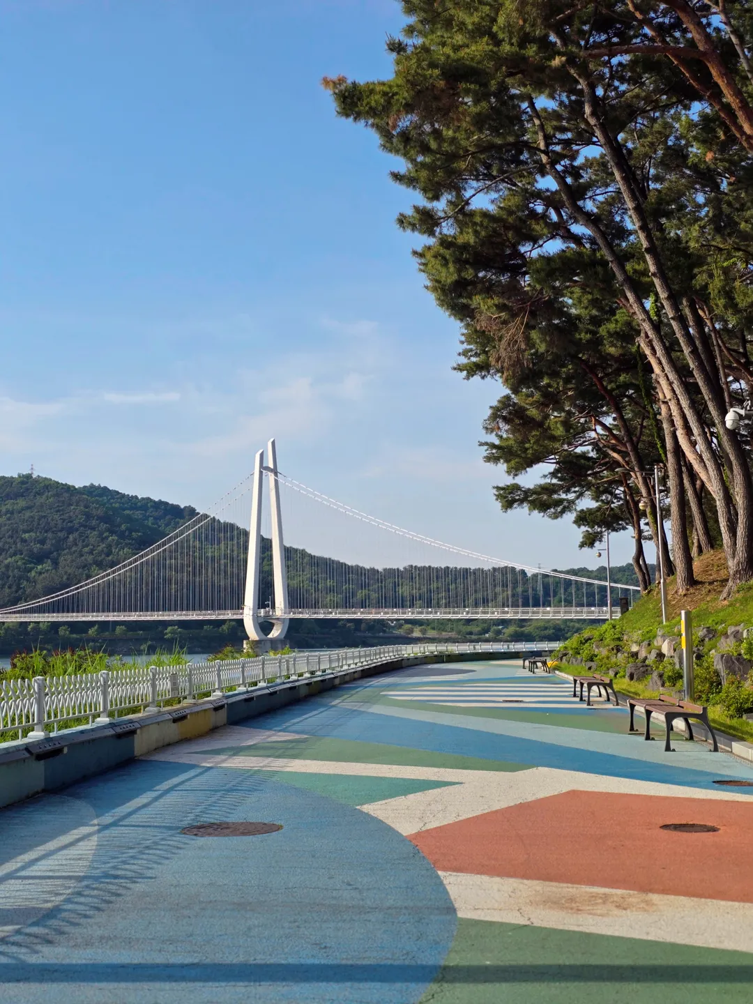 탑정호 출렁다리 사진 9