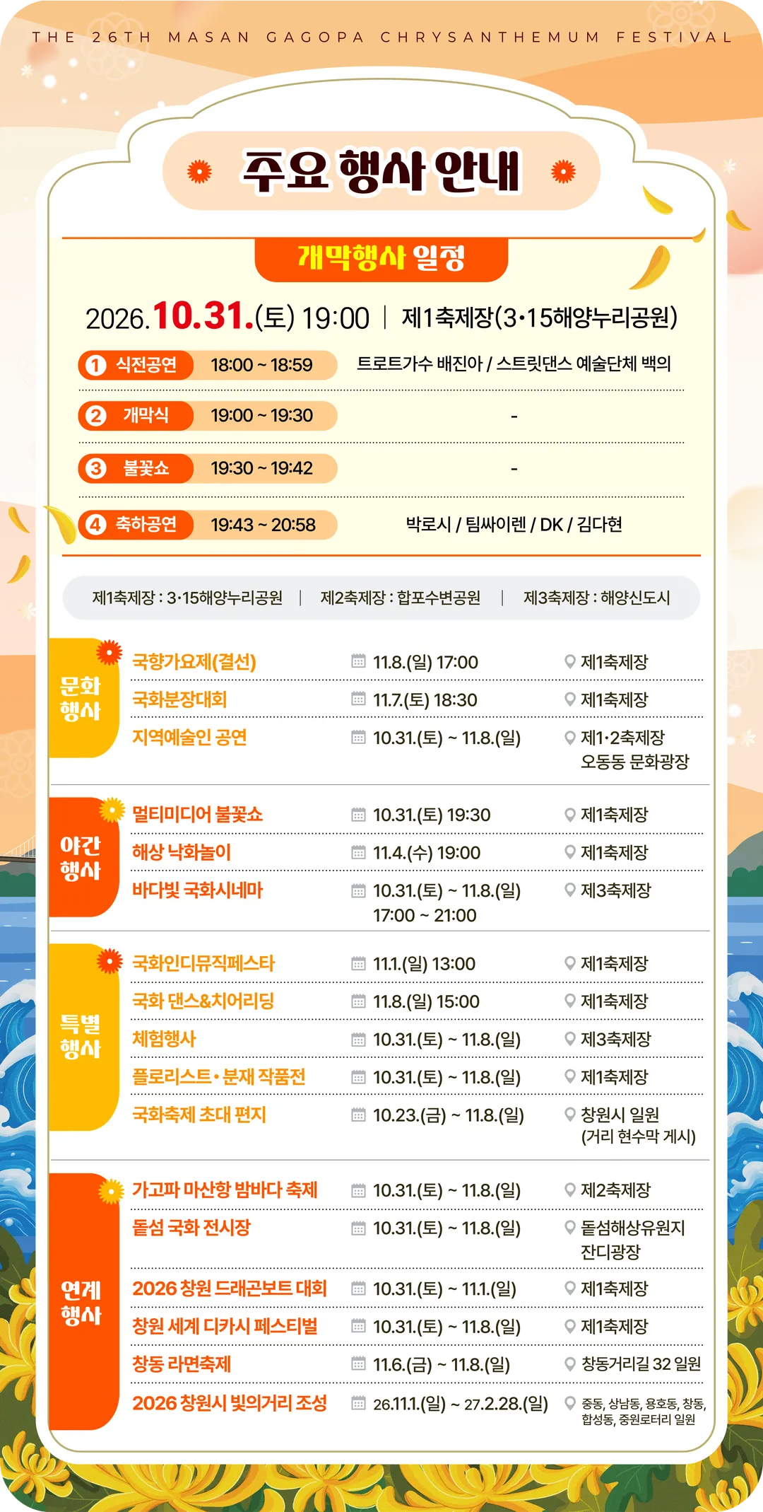 <축제> 마산가고파국화축제(26/10/31 ~ 11/08) 사진 6