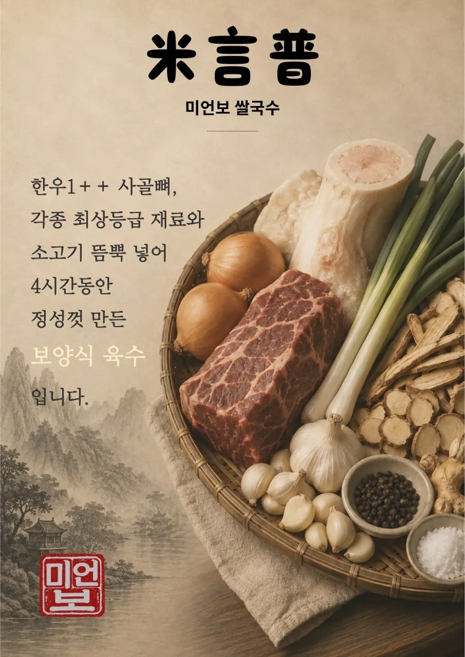 미언보 쌀국수 사진 6