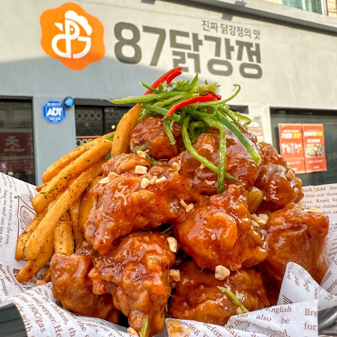 87닭강정 오류동본점