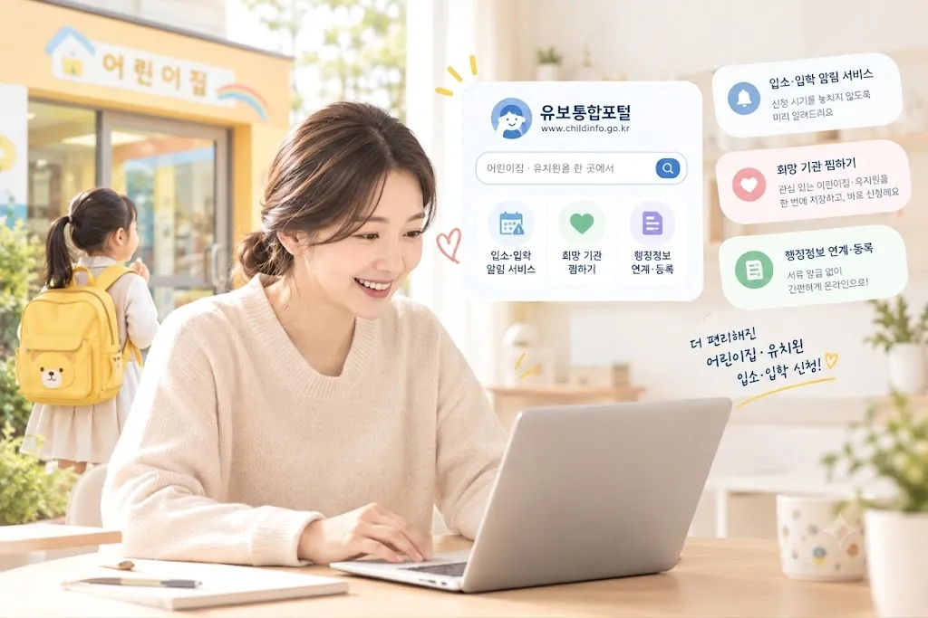 2027학년도 어린이집·유치원 신청, 11월 2일부터 시작!